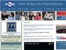 Tablet Screenshot of fiscalfairness.org